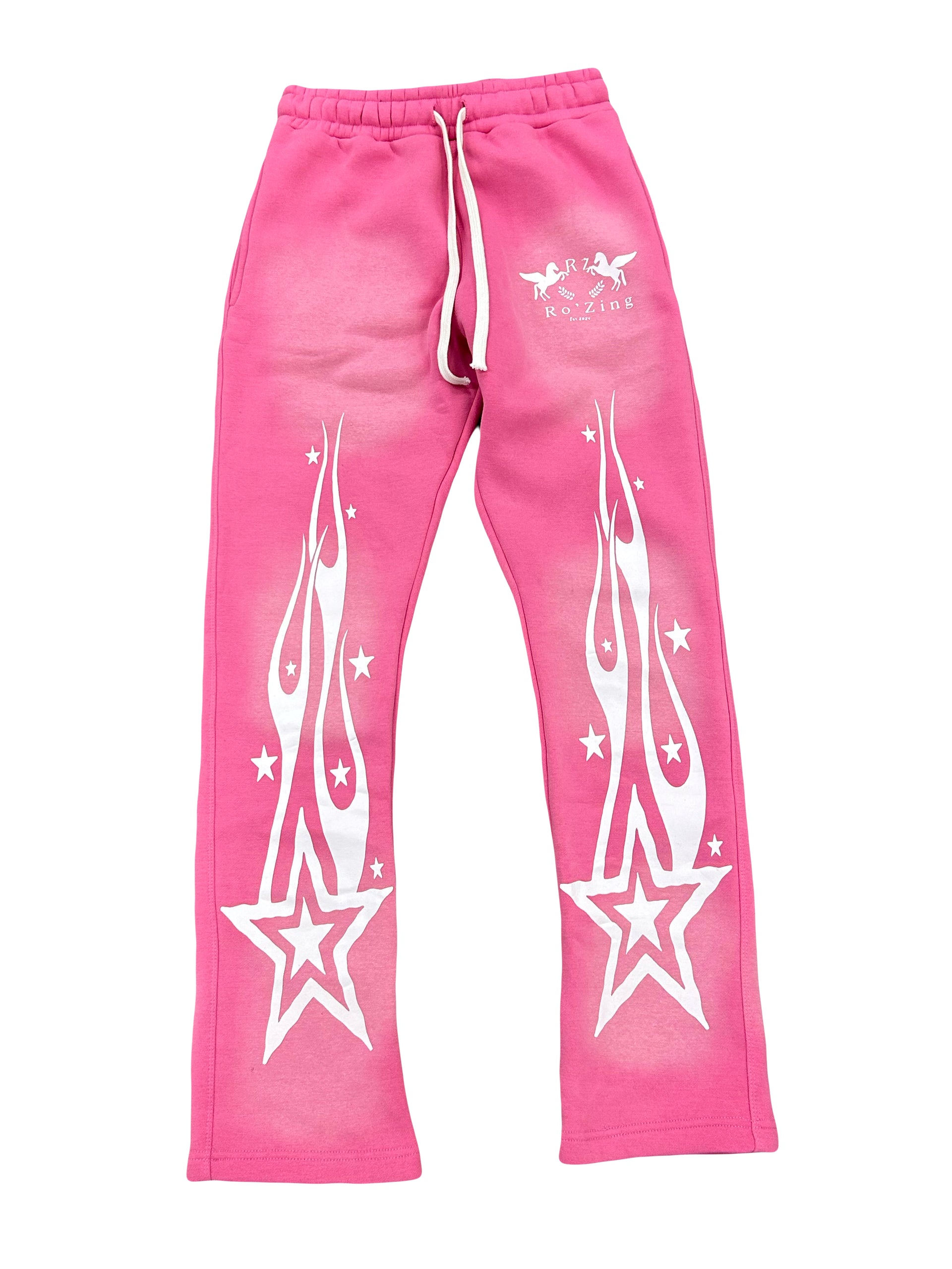 (Pink) "Pick a Side" Flare Pants