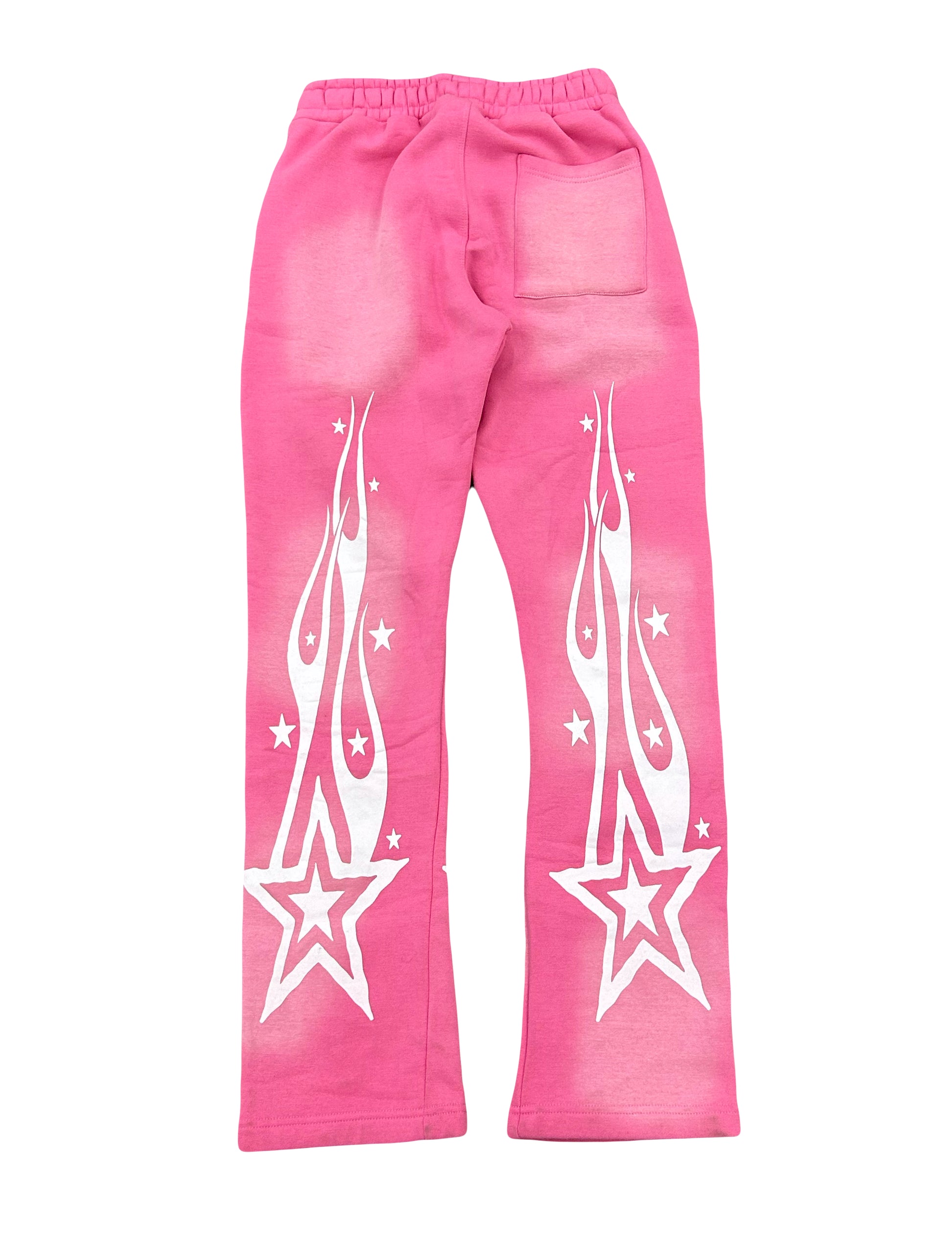 (Pink) "Pick a Side" Flare Pants